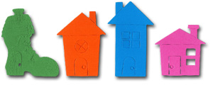 Die Cut Buildings