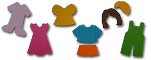 Card Making Doll Kits -  Doll Clothing