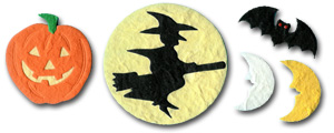 Halloween Mulberry Shapes