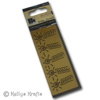 Embossing Stencil - Candles (PMA3101) - Click Image to Close