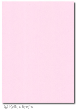Pastel Pink A4 Crafting Card, 160gsm (1 sheet) - Click Image to Close