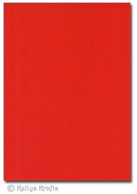 Bulk Pack - Bright Red A4 Crafting Card (250 Sheets)