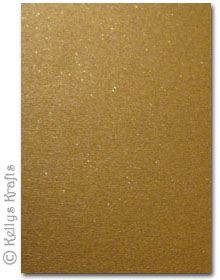 Gold A4 Stardust Glitter Card Gold A4 Stardust Glitter Card