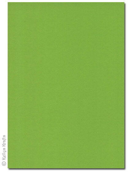 High Quality 270gsm A4 Card, Lime Green - 1 Sheet