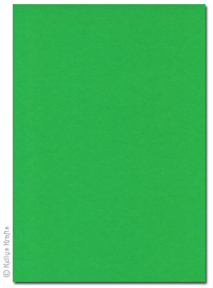 High Quality 270gsm A4 Card, Spring Green - 1 Sheet