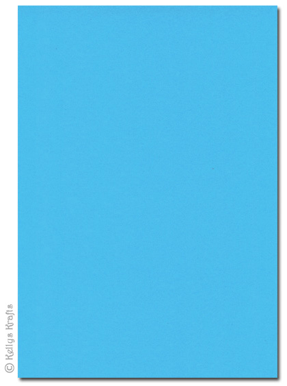 High Quality 270gsm A4 Card, Aqua Blue - 1 Sheet