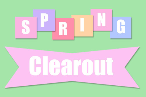 Spring Clearout