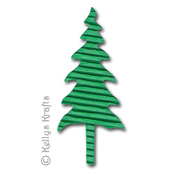 Corrugated Die Cut Shapes, Tall Tree - Green (Pack of 5)