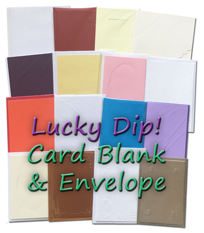 *Lucky Dip* - Card Blank & Envelope (1 Piece)