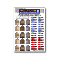 Card Carousel Craft Template Duplicate Pack - Castle - Click Image to Close