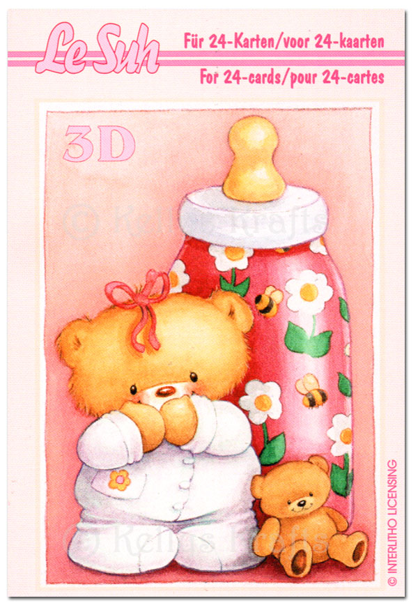 Decoupage Mini Book, 24 Pages - Baby Theme (333009)