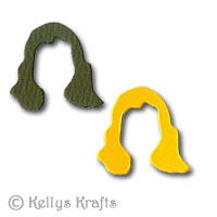 Lady Doll Hair - Brushed Down (Pack of 10)