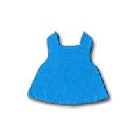 Bitty Doll Clothing - Vest/Dress (Pack of 10) - Click Image to Close