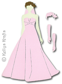 Lady Doll Wedding Kit, Pastel (makes 5)