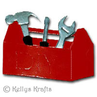 D.I.Y. Toolbox and Tools Die Cut Shape - Click Image to Close