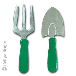 Gardening Fork and Trowel (1 Pair) - Click Image to Close