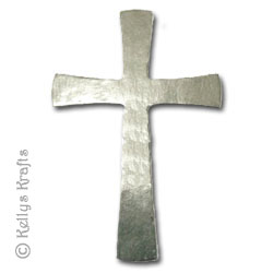 (image for) Silver Die Cut Cross (1 Piece)