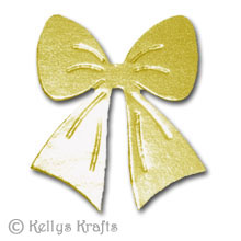 Gold Die Cut Bows (Pack of 5) - Click Image to Close