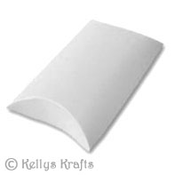 Make Your Own Pillow Box, White (1 Piece) - Click Image to Close