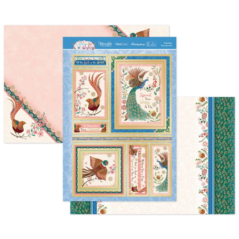Die Cut Topper Set - Eastern Wishes, Greetings From The East