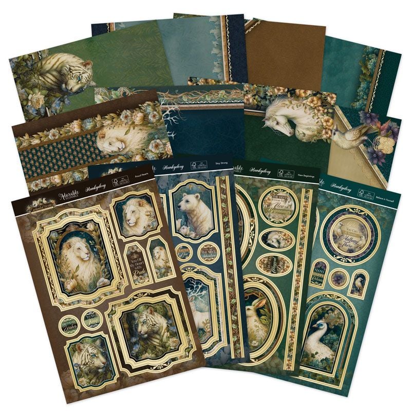 Die Cut Topper Set - The Enchanted Realm (12 Sheets)