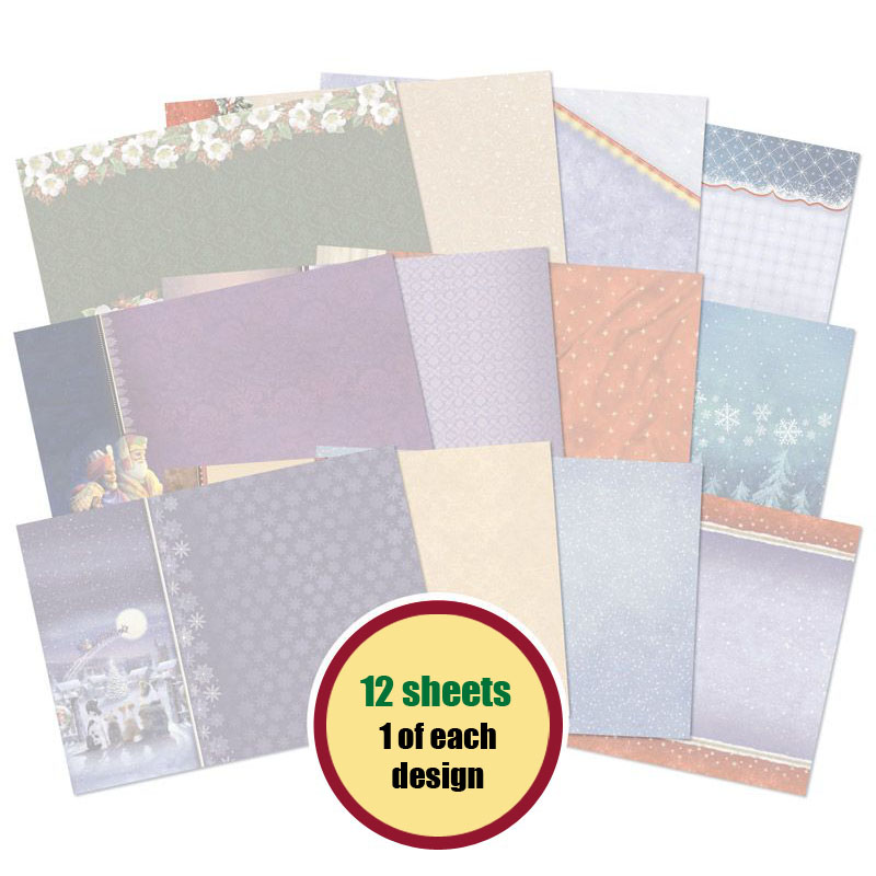 Christmas Wishes Luxury Inserts (12 Sheets)