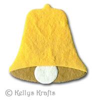 Mulberry Bell Die Cut Shape - Yellow