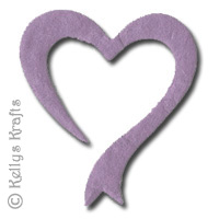 (image for) Mulberry Lavendar Die Cut Hearts (Pack of 5)