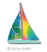 Mulberry Die Cut Sailboat/Yacht (1 Piece)