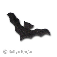 Black Mulberry Die Cut Bat, Small - Click Image to Close