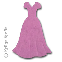 Mulberry Dress Die Cut Shape - Pink