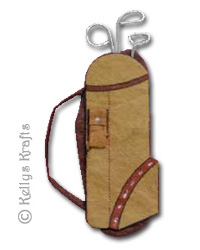 Mulberry Die Cut Golf Bag - Click Image to Close