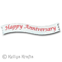 Mulberry Banner - Happy Anniversary (1 Piece) - Click Image to Close