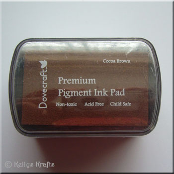 Dovecraft Premium Pigment Ink Pad - Cocoa Brown - Click Image to Close