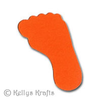 Foot/Footprint Die Cut Shapes (Pack of 10) - Click Image to Close