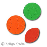 Set of Sports Balls Die Cut Shapes (Pack of 15)