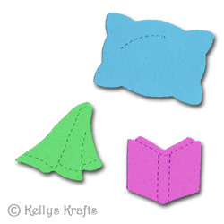 Bedtime Accessories Die Cut Shapes (Pack of 15) - Click Image to Close