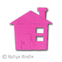 Family House/Home Die Cut Shapes (Pack of 10) - Click Image to Close