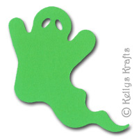 Large Ghost Die Cut Shapes (Pack of 10) - Click Image to Close