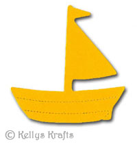 Sailboat/Yacht Die Cut Shapes (Pack of 10) - Click Image to Close
