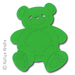Large Teddy Bear Die Cut Shapes (Pack of 10) - Click Image to Close