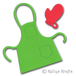 Apron & Mitt Die Cut Shapes (Pack of 10) - Click Image to Close