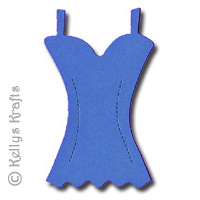 Corset/Basque, Vest Strap Die Cut Shapes (Pack of 10) - Click Image to Close