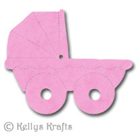 Carriage/Pram Die Cut Shapes (Pack of 6) - Click Image to Close