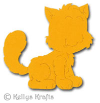 Fluffy Cat/Dog Die Cut Shapes (Pack of 10)