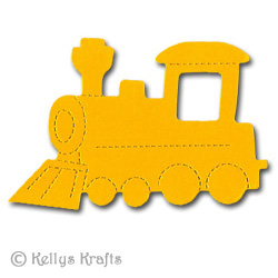 Train Engine Die Cut Shapes (Pack of 10) - Click Image to Close