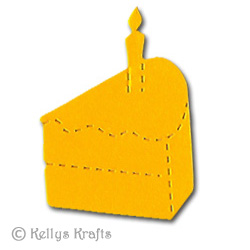 Piece/Slice of Cake Die Cut Shapes (Pack of 10) - Click Image to Close