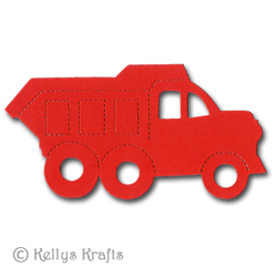 Haulage Dumper Truck Die Cut Shapes (Pack of 10) - Click Image to Close