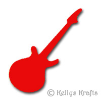 (image for) Electric Guitar Die Cut Shapes (Pack of 10)