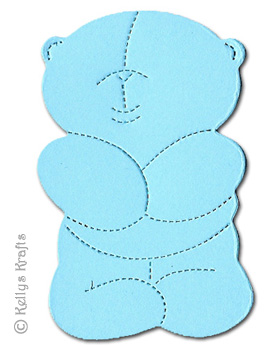 Cute & Cuddly Teddy Bear Die Cut Shapes (Pack of 10) - Click Image to Close